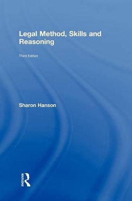 Legal Method, Skills and Reasoning book