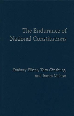 Endurance of National Constitutions book