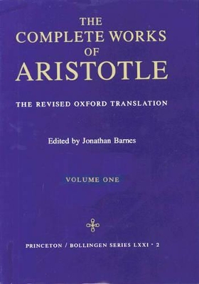 The Complete Works of Aristotle book