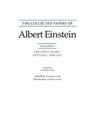 The The Collected Papers of Albert Einstein by Albert Einstein