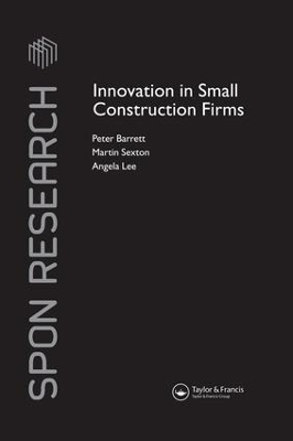 Innovation in Small Construction Firms book