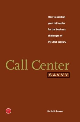 Call Center Savvy book