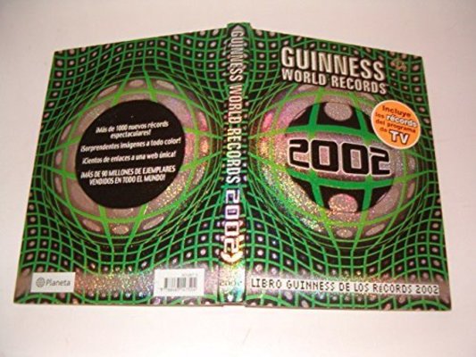 Libro Guinness de Los Records 2002 book