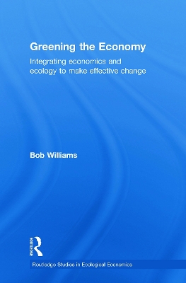 Greening the Economy by Robert Williams