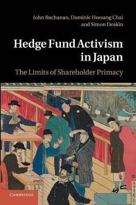 Hedge Fund Activism in Japan book