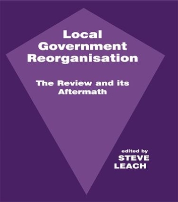 Local Government Reorganisation book