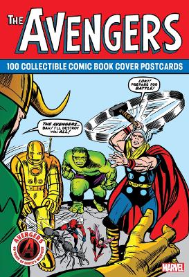 Avengers: 100 Collectible Comic Book Cover Postcards book