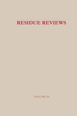 Residue Reviews book