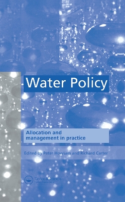 Water Policy book