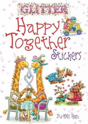 Glitter Happy Together Stickers book