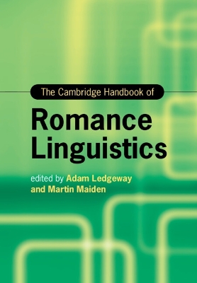 The Cambridge Handbook of Romance Linguistics book