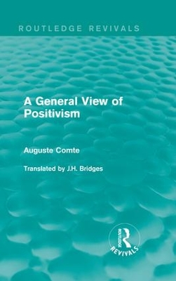 General View of Positivism book