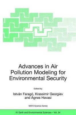 Advances in Air Pollution Modeling for Environmental Security book