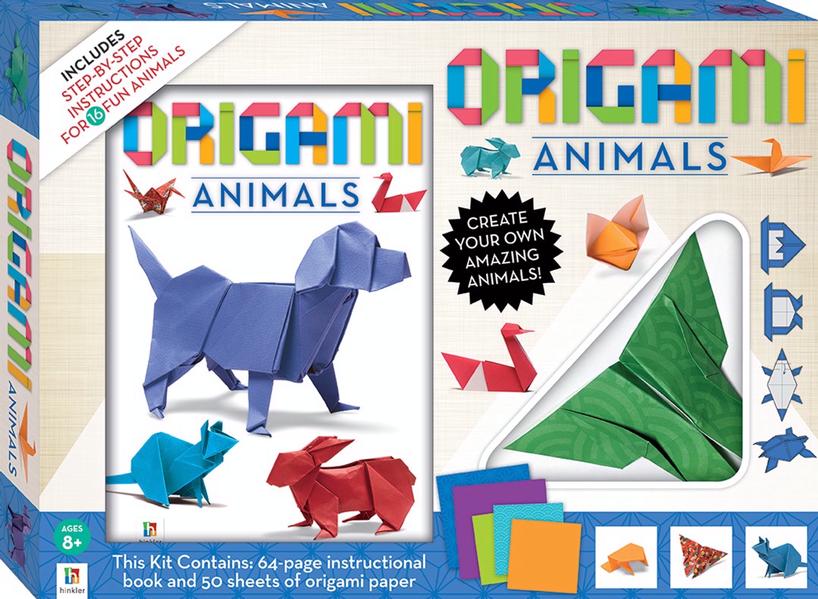 Origami Animals Kit book