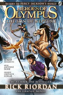 Son of Neptune: The Graphic Novel (Heroes of Olympus Book 2) book