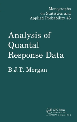 Analysis of Quantal Response Data book