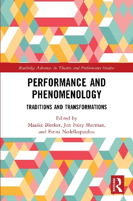 Performance and Phenomenology by Maaike Bleeker