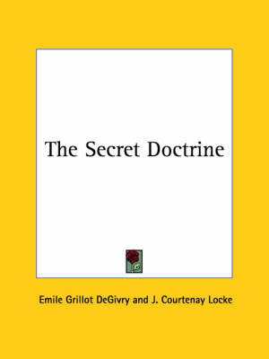 The Secret Doctrine book