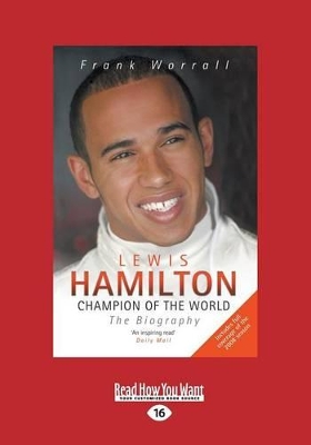 Lewis Hamilton: Champion of the World: The Biography book