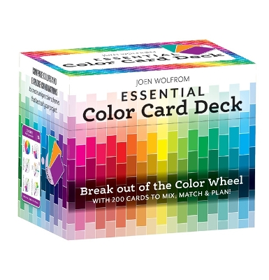 Essential Color Card Deck: Break out the Color Wheel with 200 Cards to Mix, Match & Plan! Includes Hues, Tints, Tones, Shades & Values book