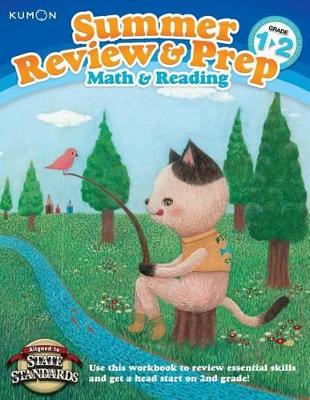 Summer Review & Prep: 1-2 Math & Reading by Kumon