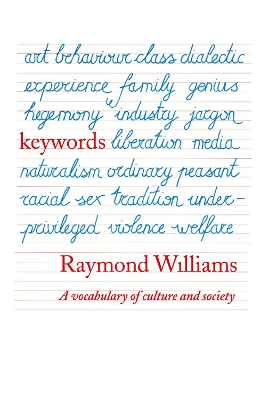 Keywords: A Vocabulary of Culture and Society book