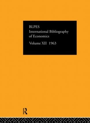 International Bibliography of the Social Sciences by International Committee for Social Science Information and Documentation