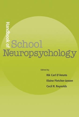 Handbook of School Neuropsychology book