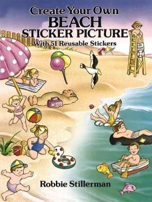 Create Your Own Beach Sticker Picture book