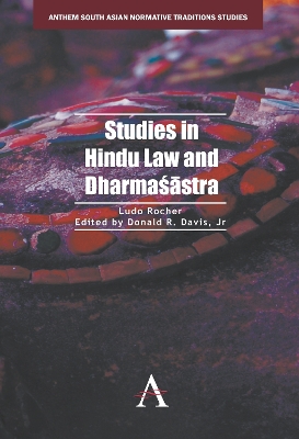 Studies in Hindu Law and Dharmasastra book