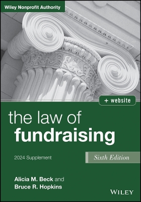 The Law of Fundraising, 2024 Cumulative Supplement by Bruce R. Hopkins