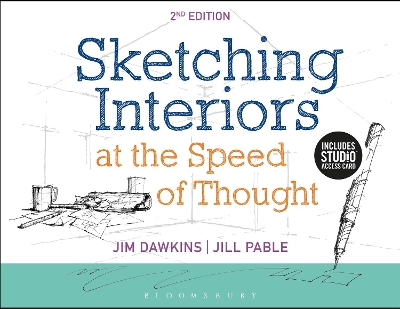 Sketching Interiors at the Speed of Thought: Bundle Book + Studio Access Card by Jim Dawkins