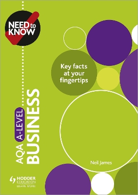 Need to Know: AQA A-level Business book