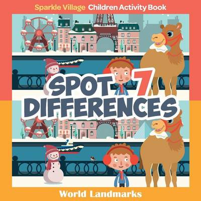 Spot 7 Differences, World Landmarks book