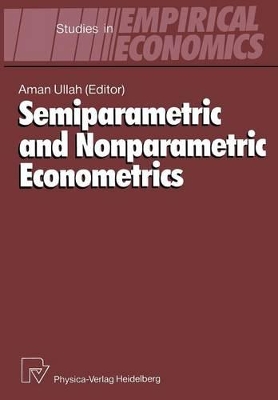 Semiparametric and Nonparametric Econometrics by Aman Ullah