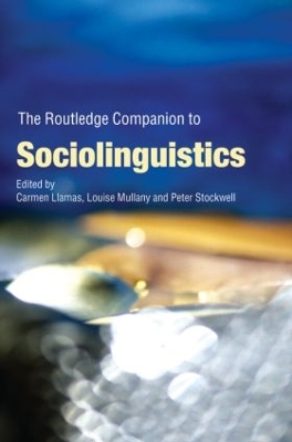 Routledge Companion to Sociolinguistics book