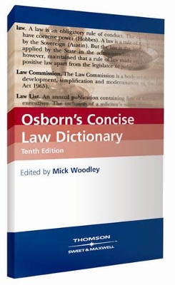 Osborn's Concise Law Dictionary book