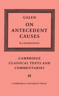 Galen: On Antecedent Causes book