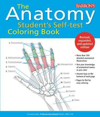 Anatomy Student's Self-Test Coloring Book book