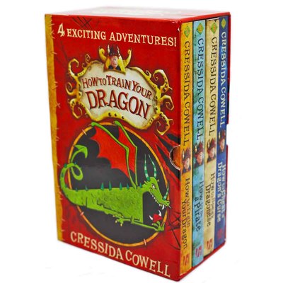 How To Train Your Dragon Books 1-4 book