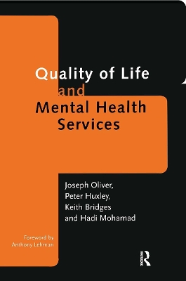 Quality of Life and Mental Health Services book