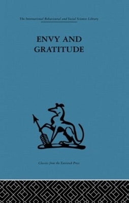 Envy and Gratitude book