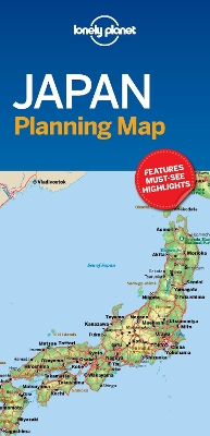 Lonely Planet Japan Planning Map by Lonely Planet