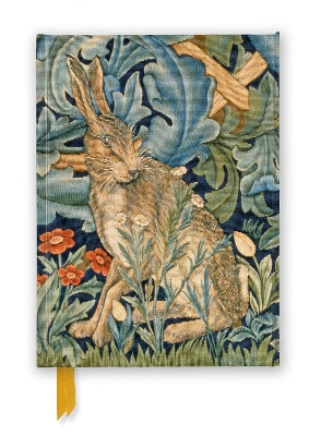 V&A: William Morris: Hare from The Forest Tapestry (Foiled Journal) book