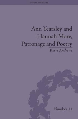 Ann Yearsley and Hannah More, Patronage and Poetry by Kerri Andrews