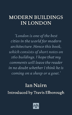 Modern Buildings in London book