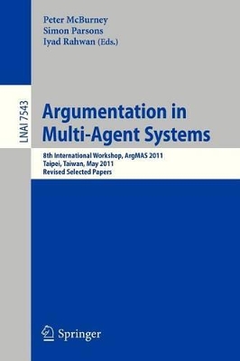 Argumentation in Multi-Agent Systems book