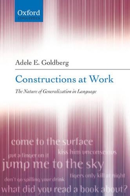 Constructions at Work by Adele Goldberg