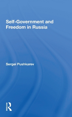 Selfgovernment And Freedom In Russia book