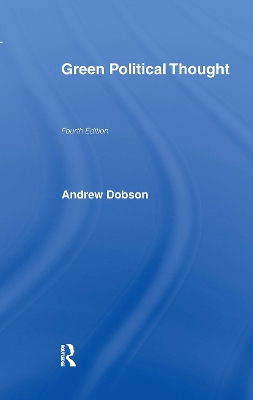 Green Political Thought book